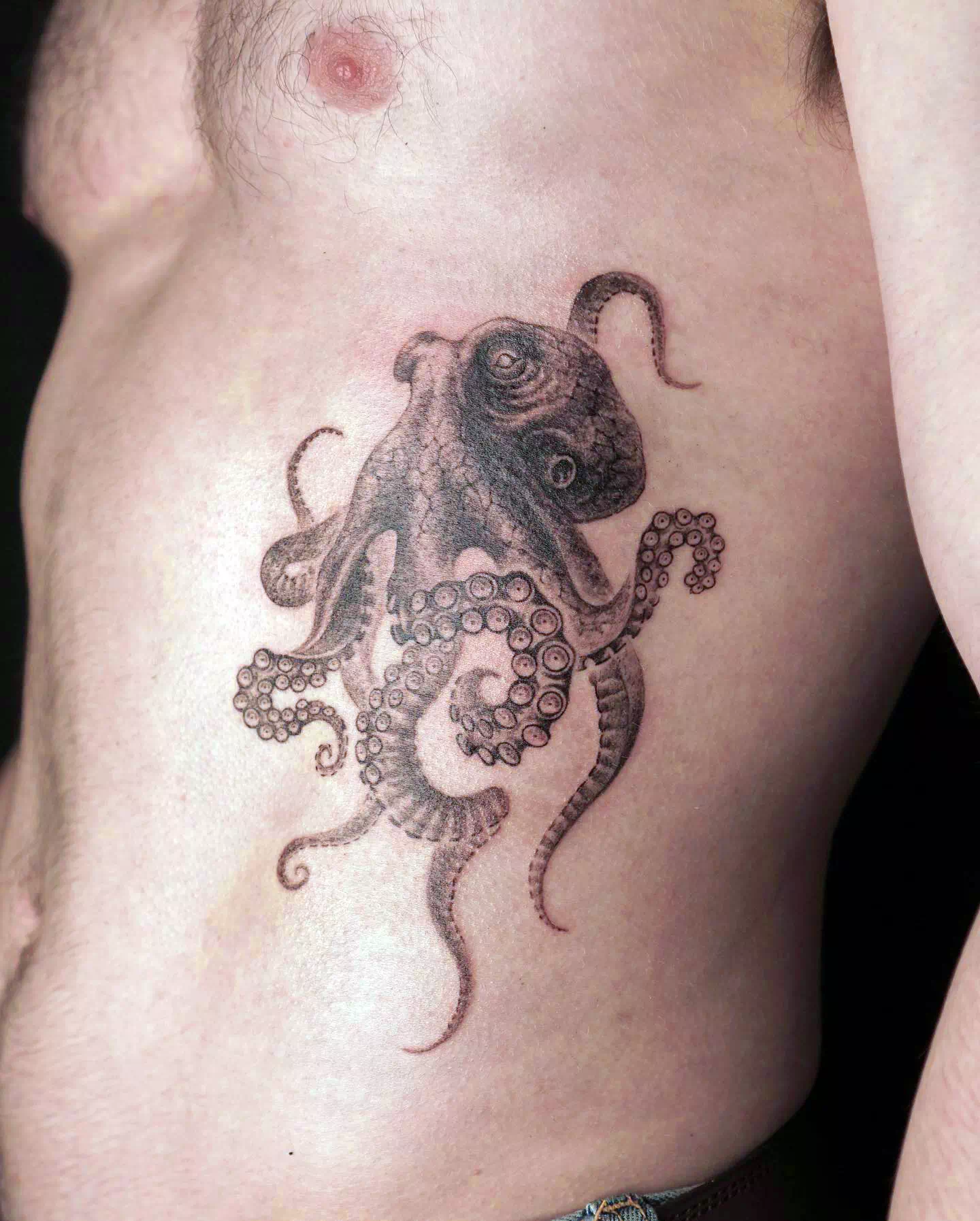 Polynesischer Oktopus Tattoo 3