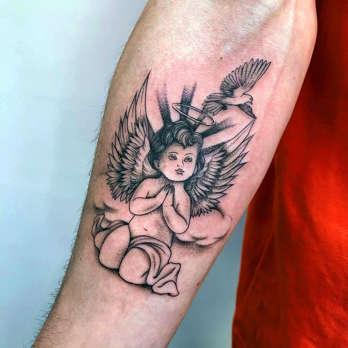 Praying Cherub Angels 2