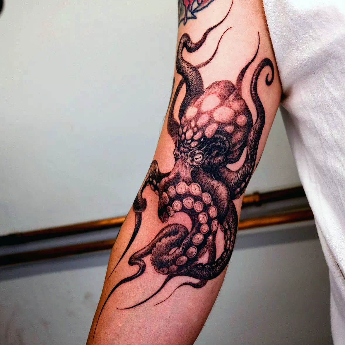 Realistic Octopus Tattoo 2