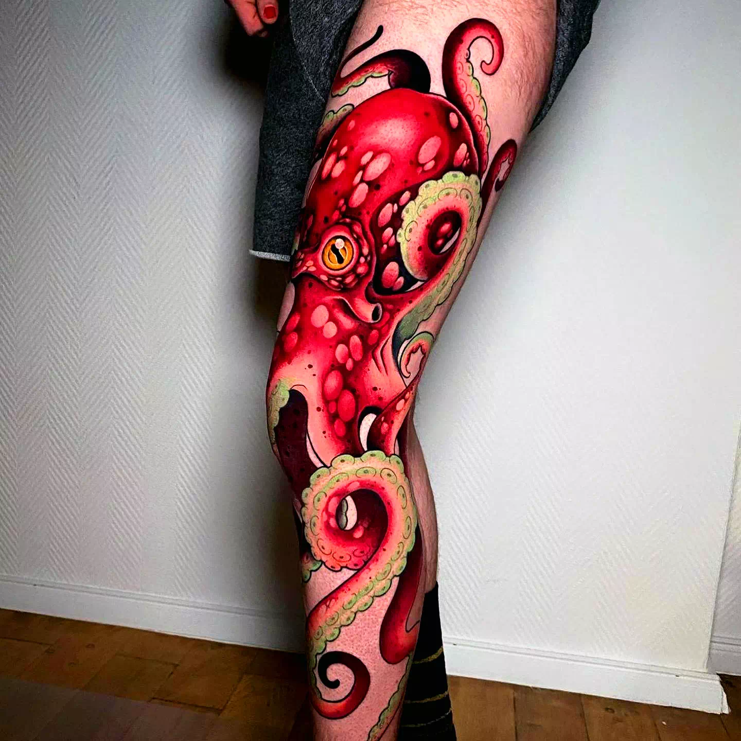 Traditional Octopus Tattoo 1