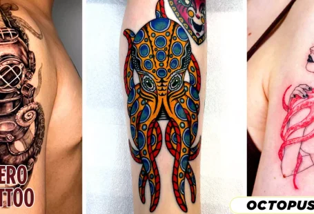ideas de diseño de tatuajes de pulpos