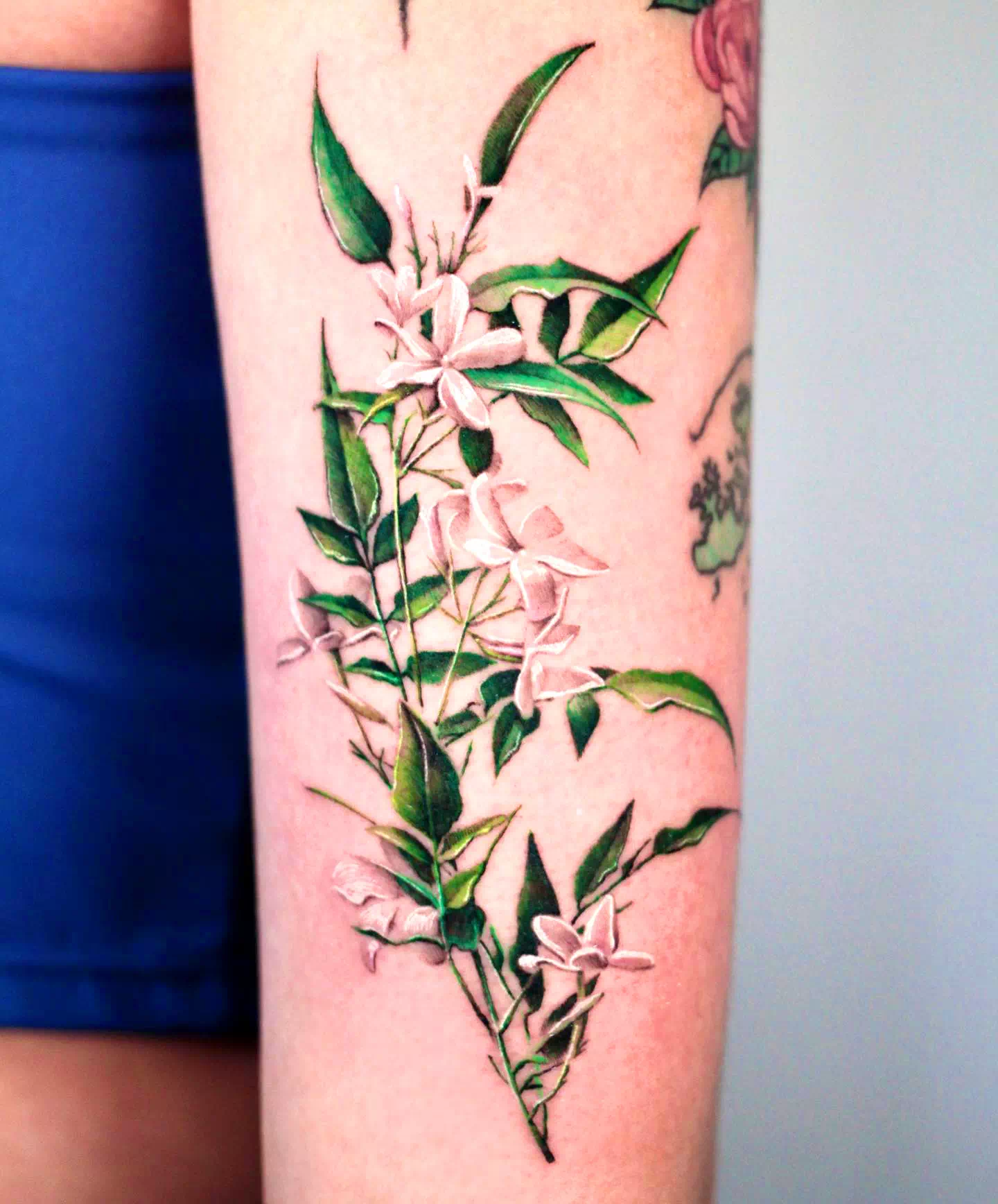 Arabian Jasmine Flower Tattoo