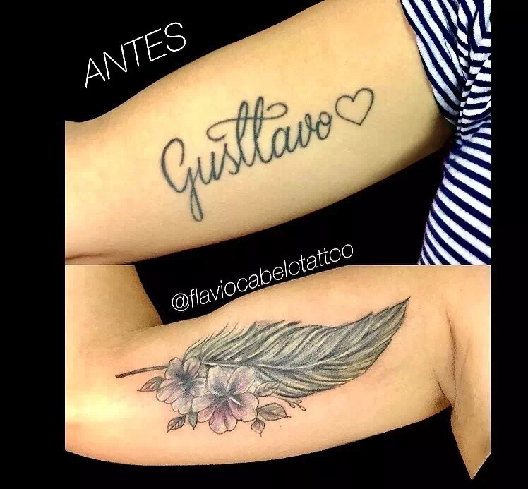 Tatuajes Cover Up Mariposa 2