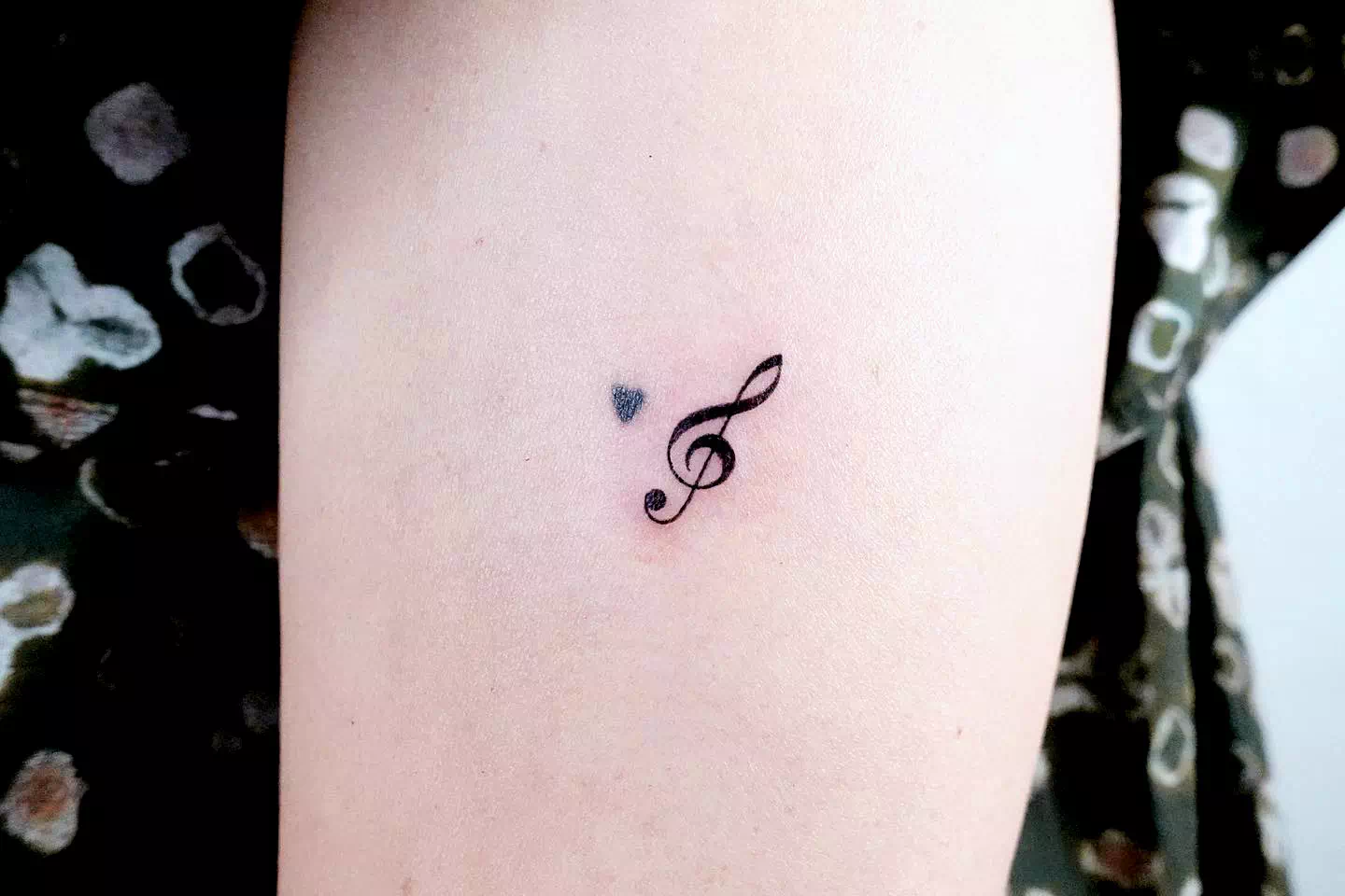 Clef Tattoo Design 4