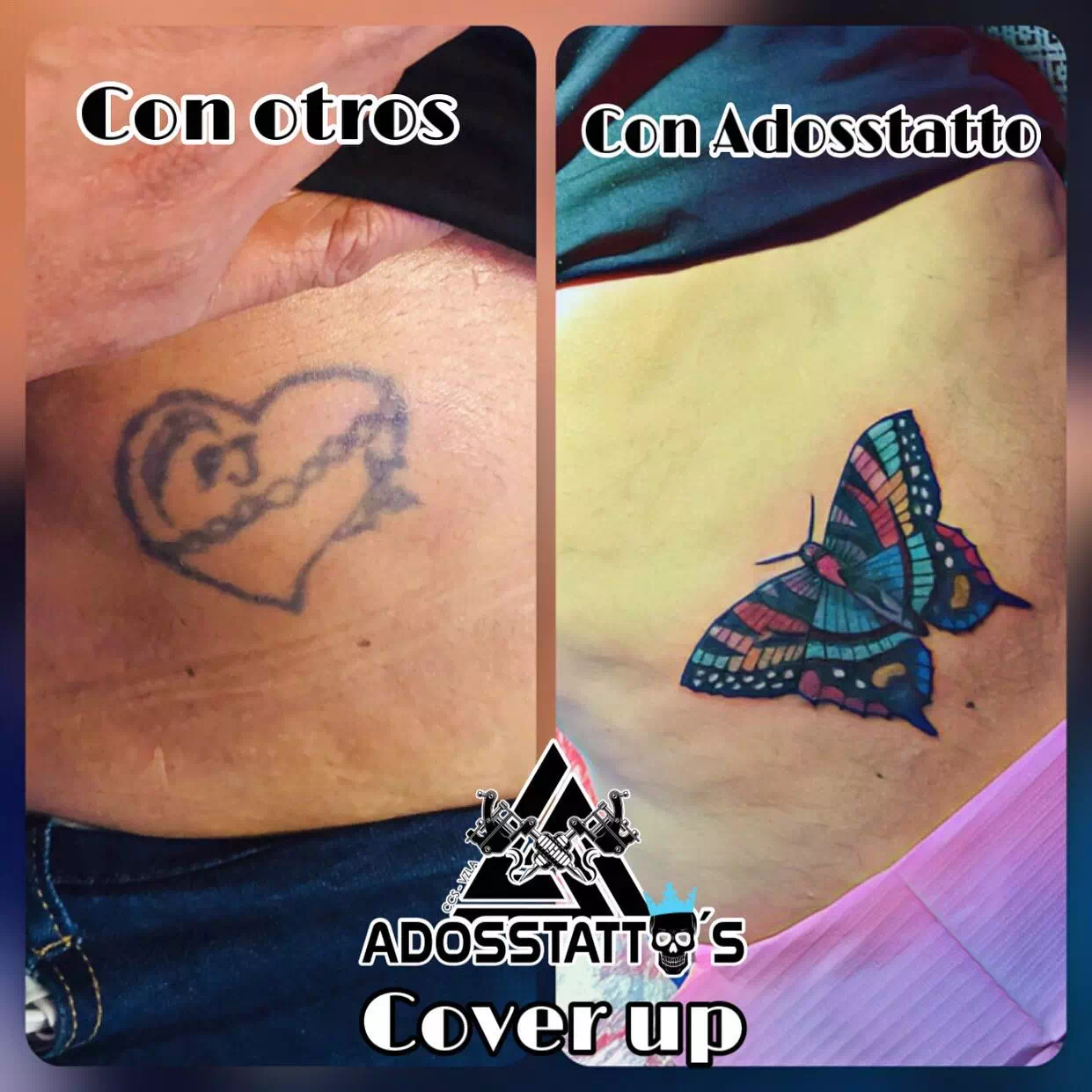 Farbe Cover Up Tattoos 2