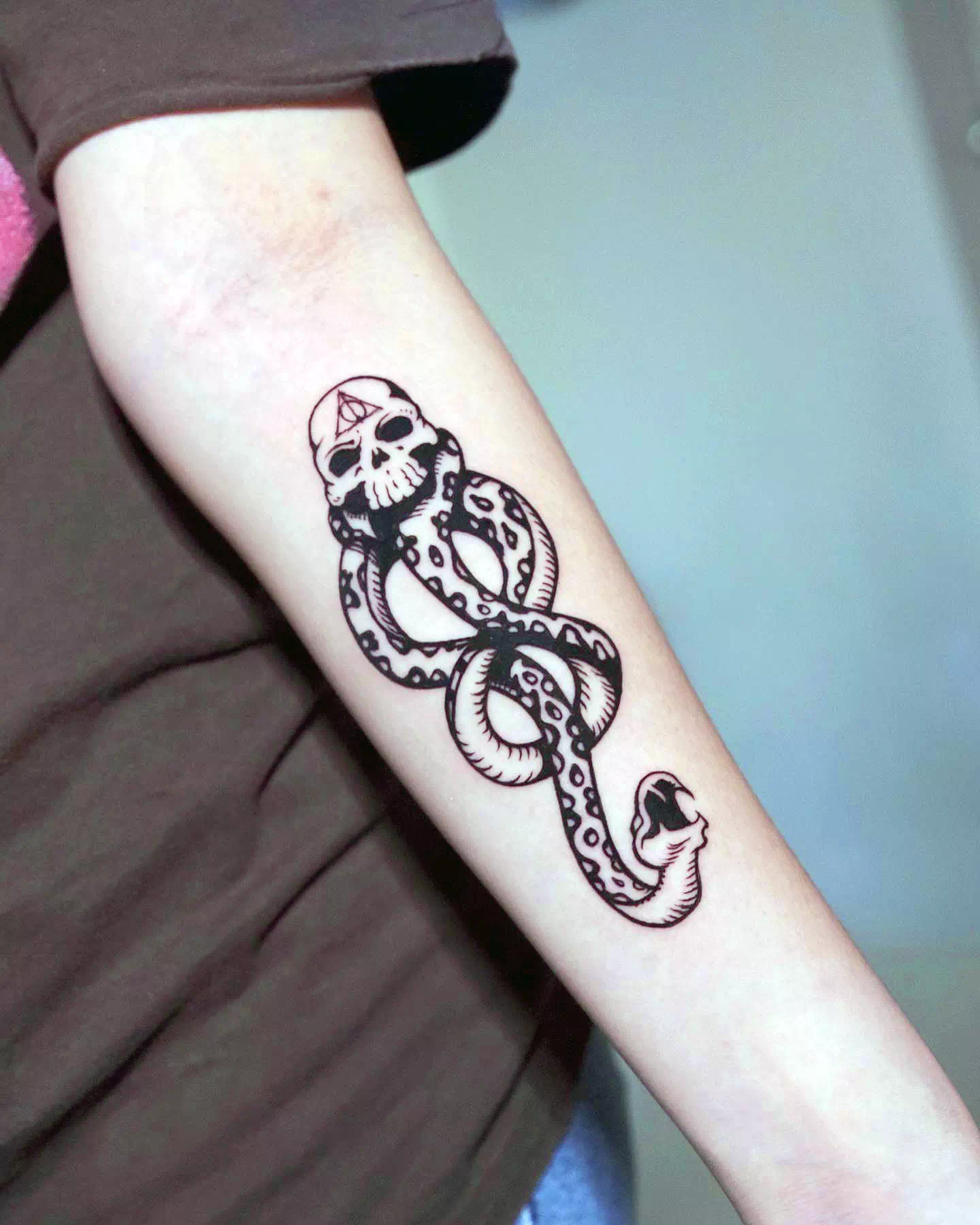 Death Eater Tattoo Small Ink