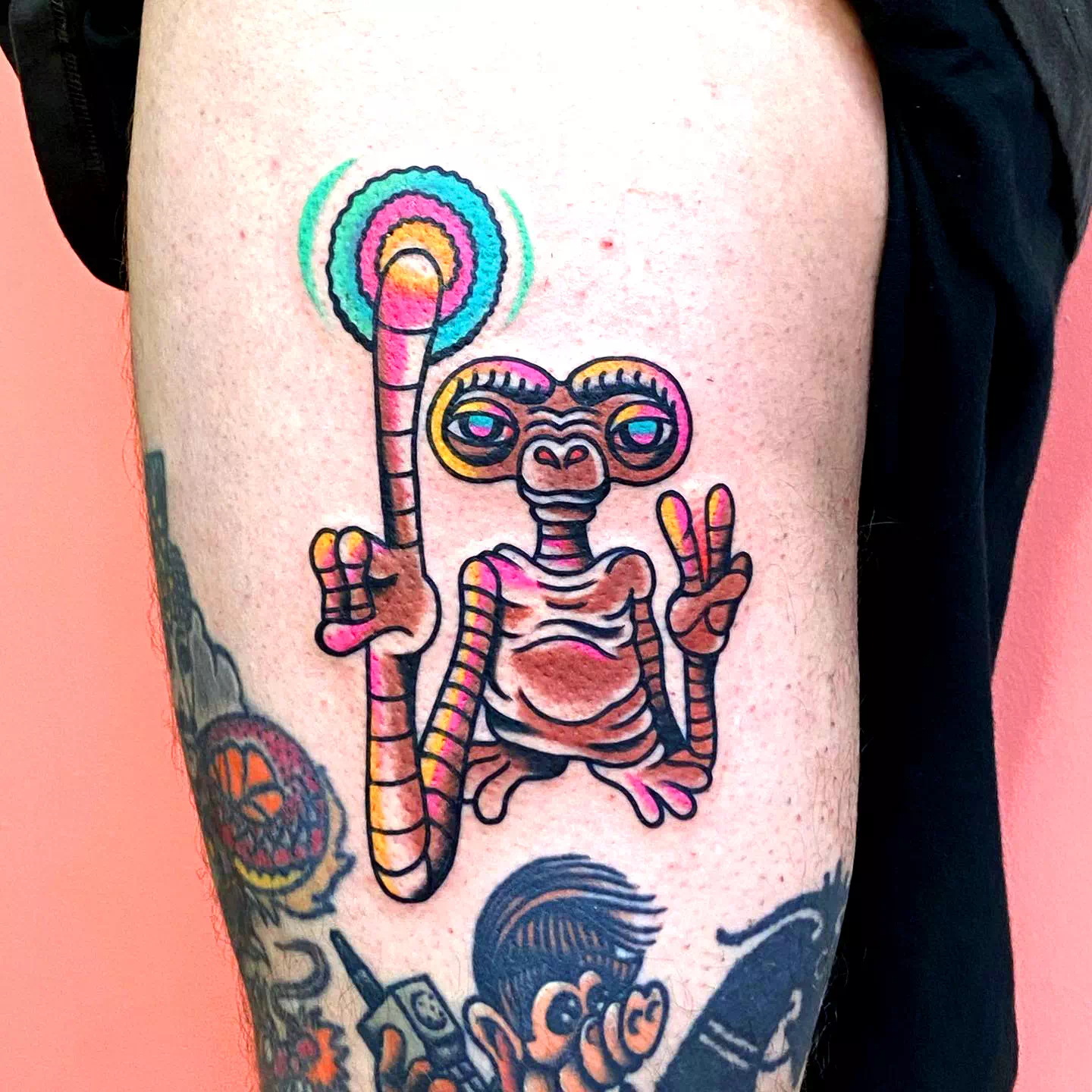 ET Alien Tattoo 2