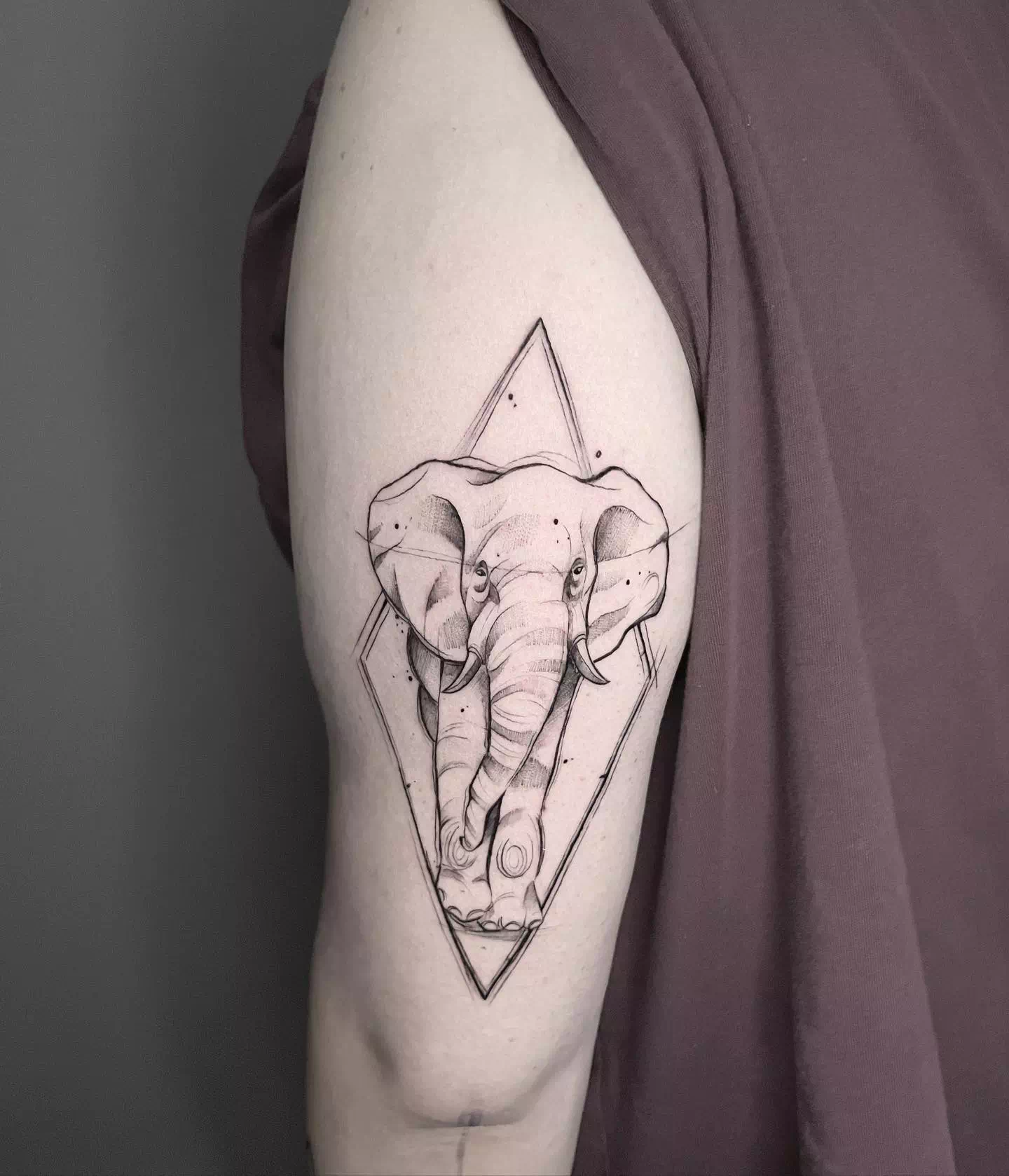 Tatuajes de elefantes 2