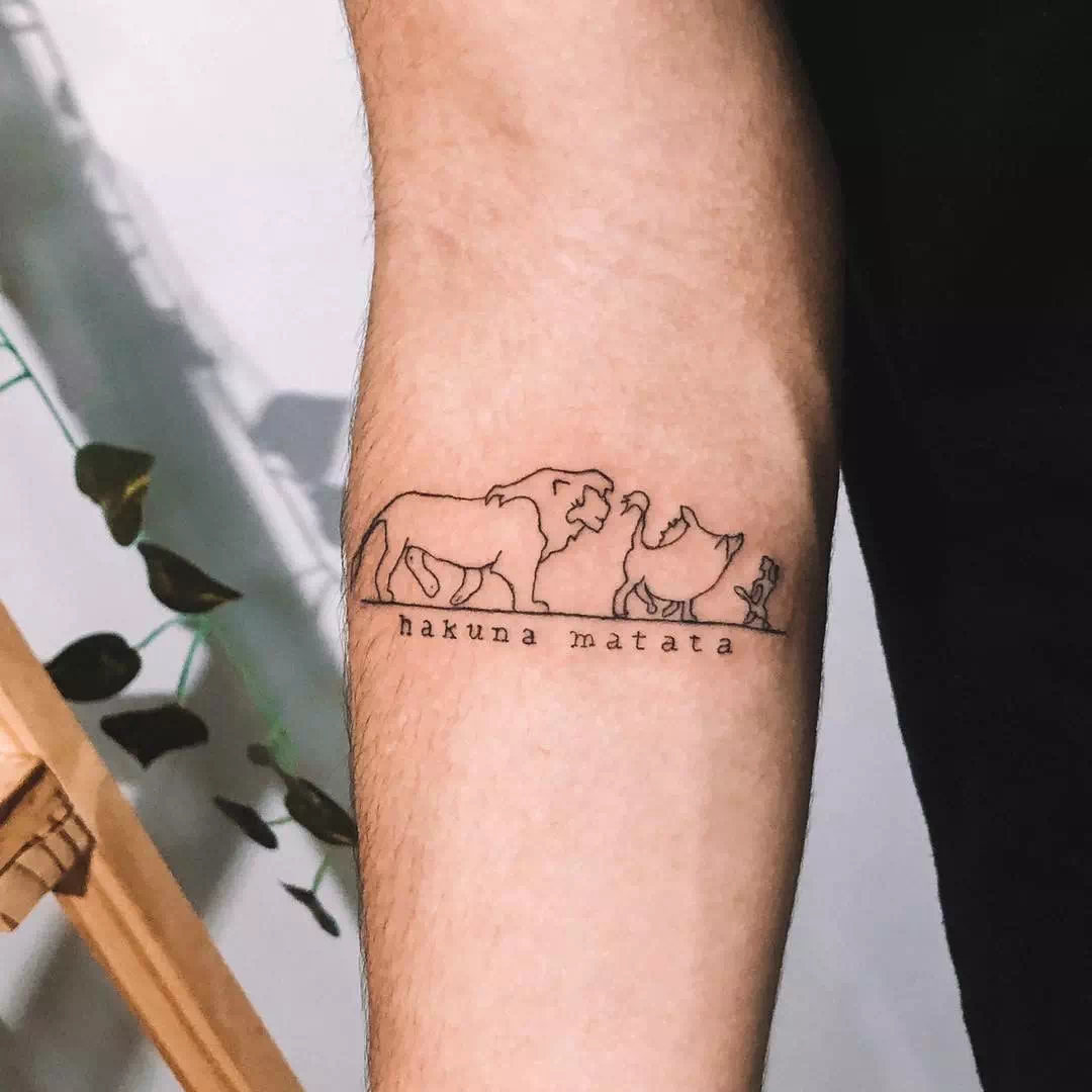 Hakuna Matata Tattoos 2