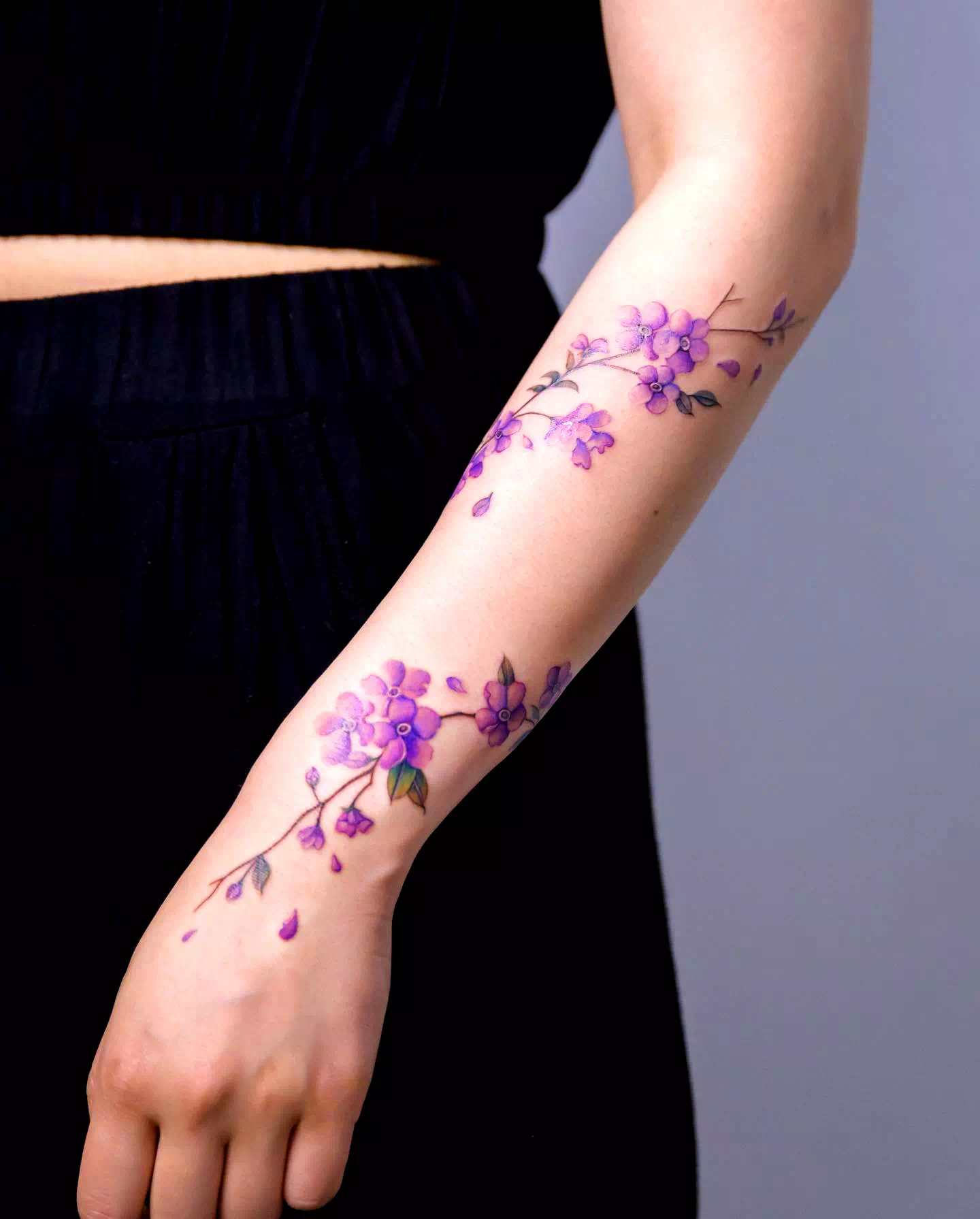 Diseños de tatuajes de flores de jazmín