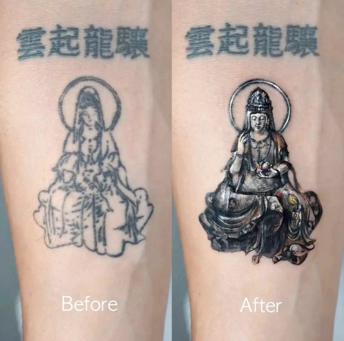 Minimalistische Cover Up Tattoos 1