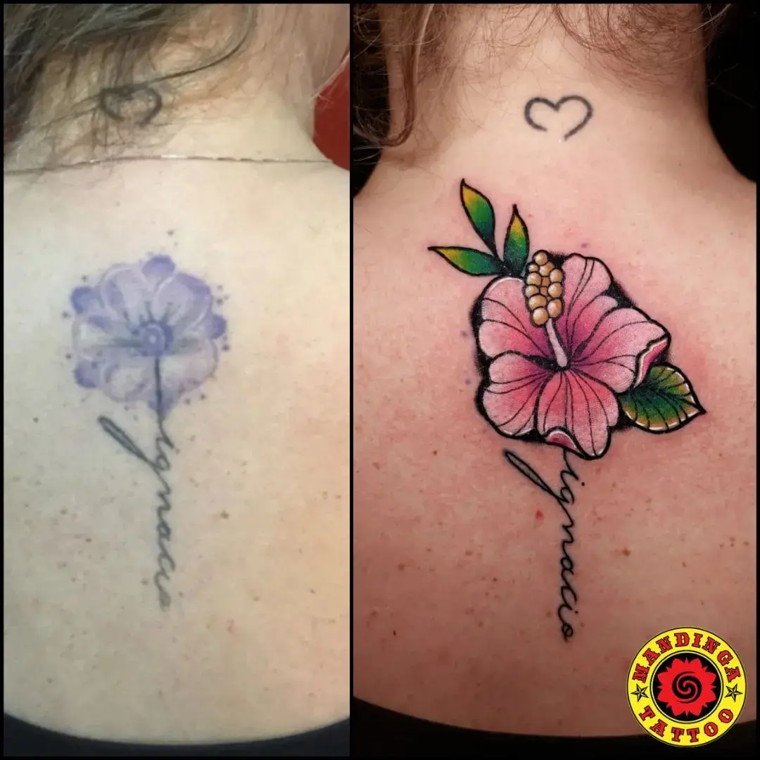 Minimalistische Cover Up Tattoos 3