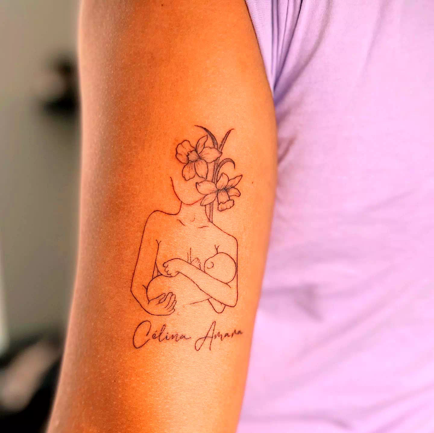Mutter von zwei Tattoo Design Inspiration 1