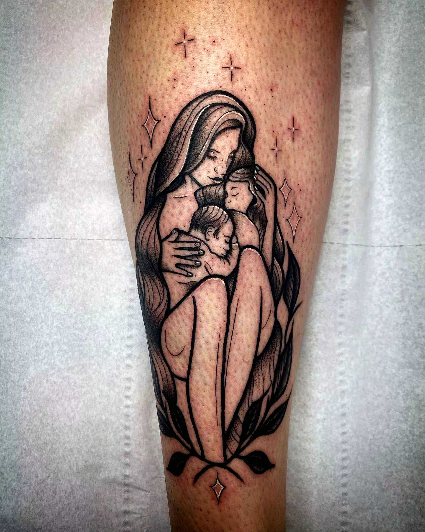 Mother Of Two Tattoo Design Inspiration 10