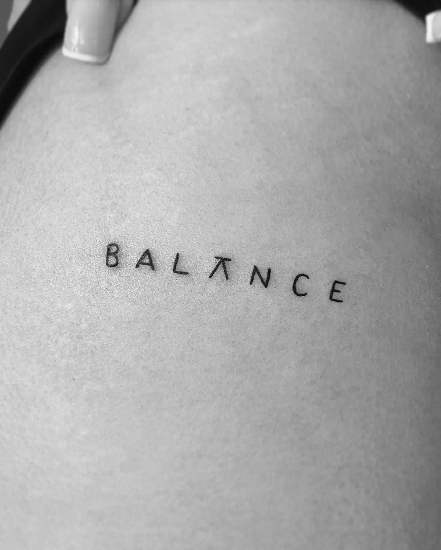 Quote Tattoos in Black and White 2