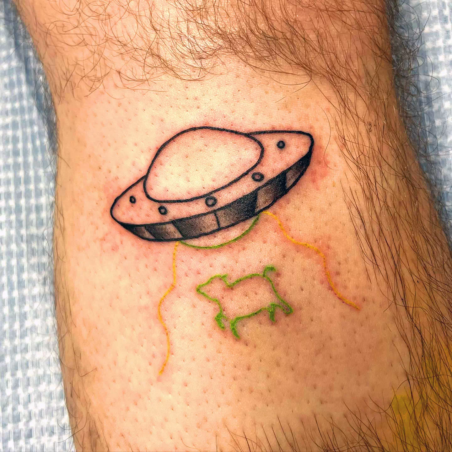 UFO-Geschichten in Alien-Tattoos 1