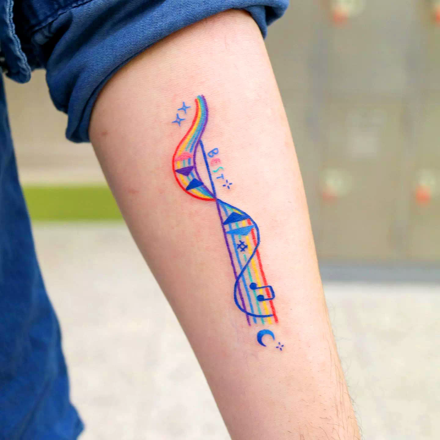 Various Instrument Tattoo Designs 3