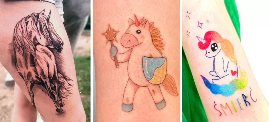 unicorn tattoo design ideas