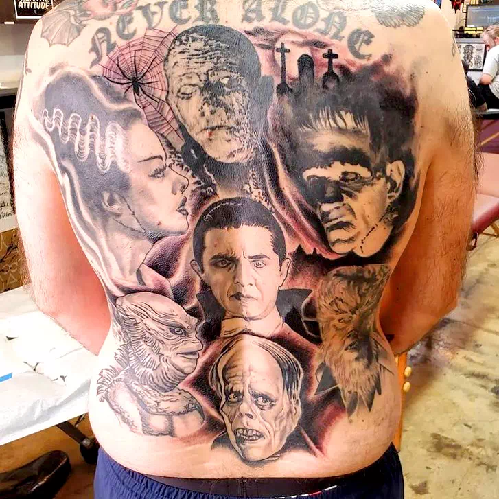 Creative Adams Family Tattoo 3