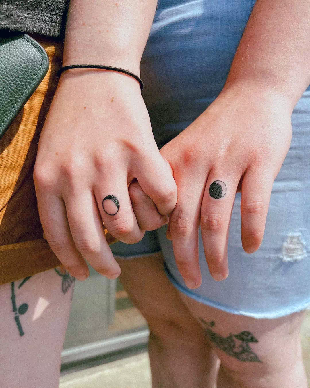 Passendes Paar Tattoo Ehering 3
