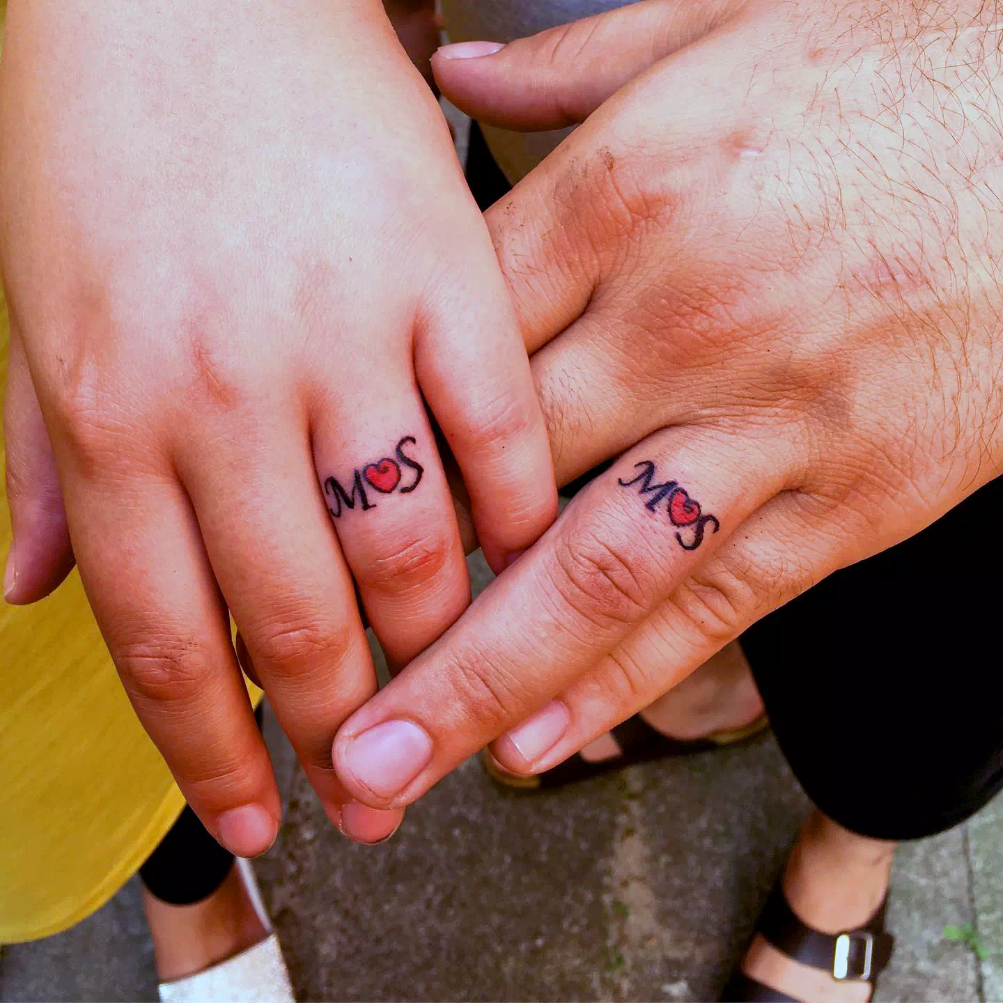 12 Memorable and Creative Celebrity Wedding Tattoos- Celebrity Engagement  Tattoos