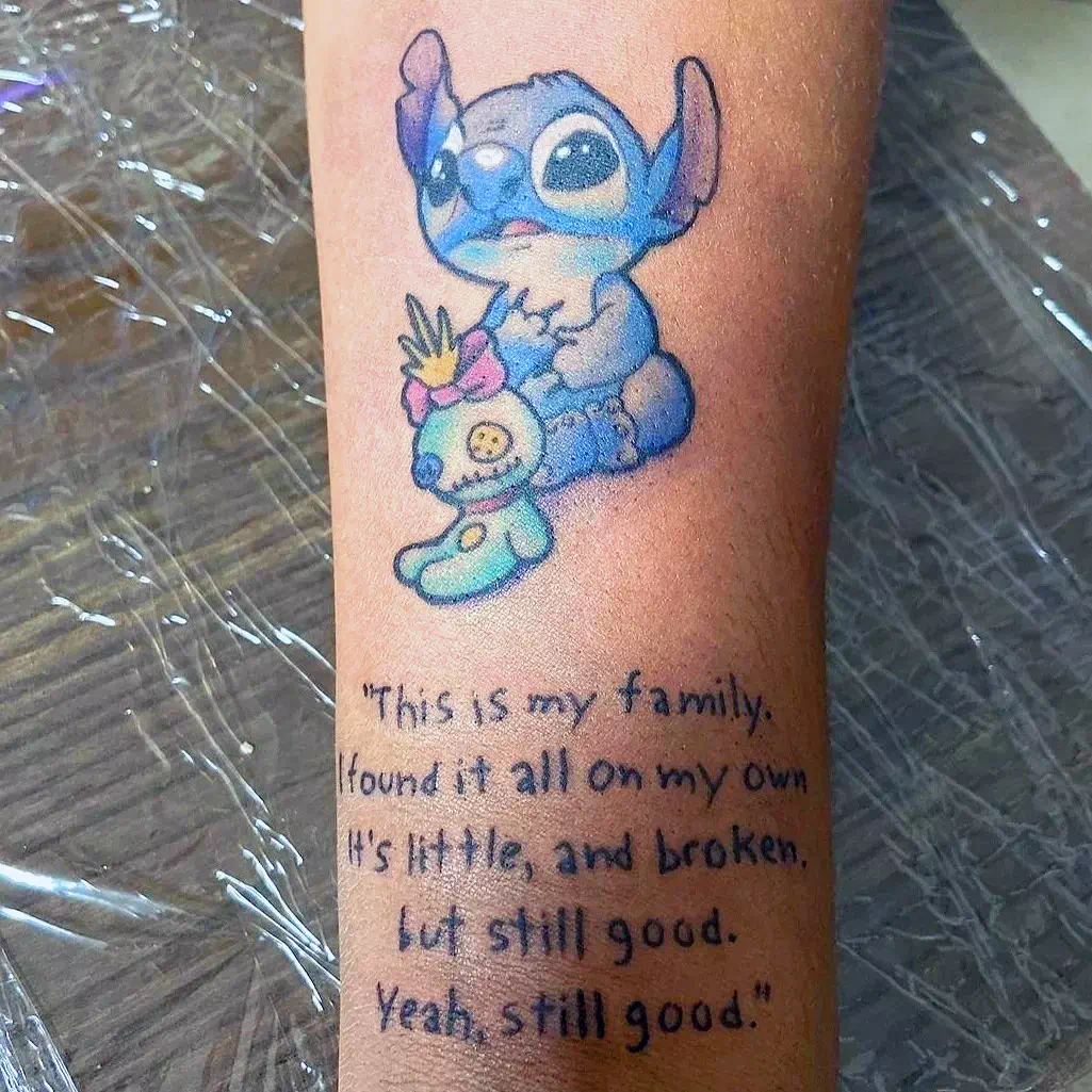 Ohana Family Tattoo 2