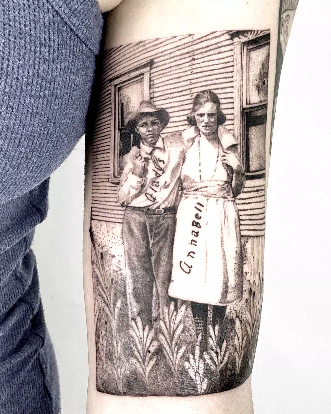 Photorealism Family Tattoos