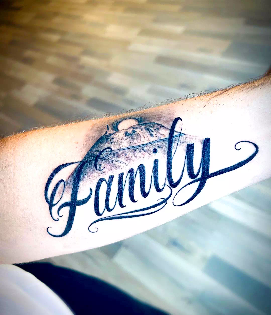family quote on arm